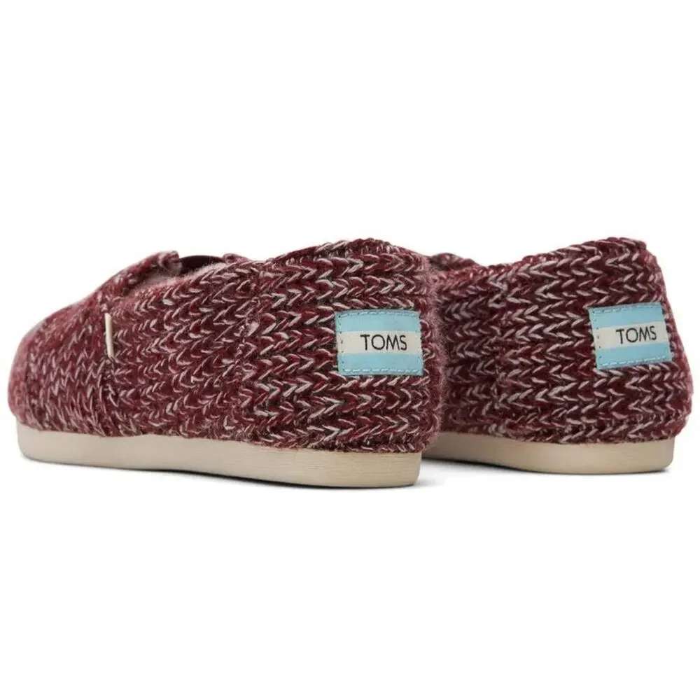 NWT TOMS Women’s Alpargata Ribbed Sweater Size 8.5